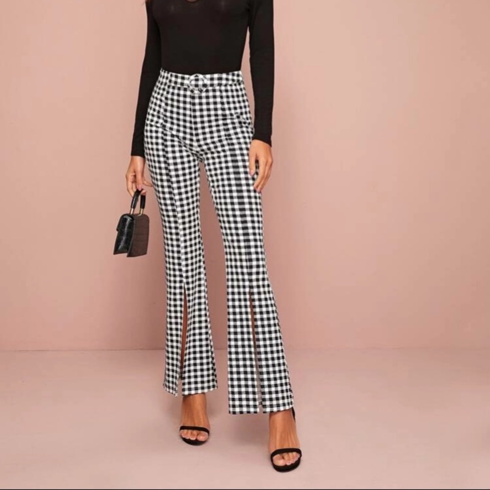 Checkered pants